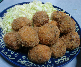 野菜たっぷりボール
