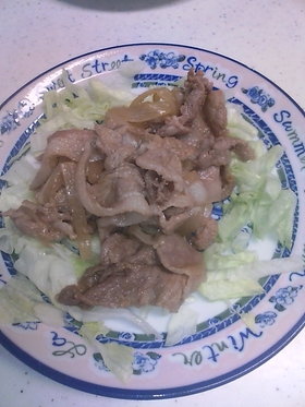 焼肉のタレで漬けるだけ豚肉