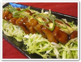 *豚バラブロック*カラっと甘辛焼き