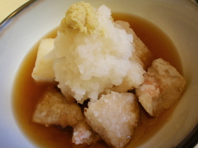揚げ白身魚☆大根おろしでさっぱり梅風味