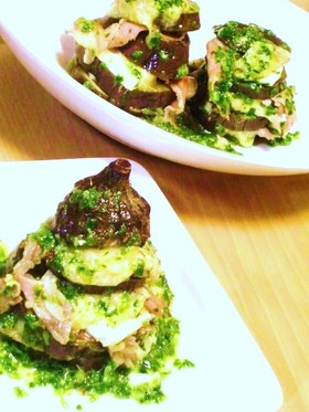 夏野菜☆茄子のミルフィーユ...♥仕立て