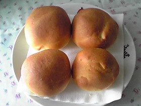 フードプロセッサーでパン作り♡