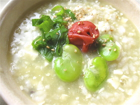 緑茶粥
