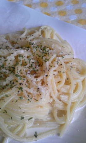 レンジでクリームチーズパスタ