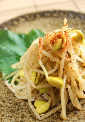 豆もやしのナムル