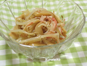 もやしとメンマの中華風サラダ♪