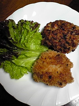 激ウマ♪ エビ豚バーグ