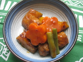 洋風かぼちゃの煮物