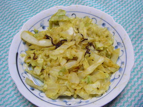 レンちんキャベツ★カレー味★