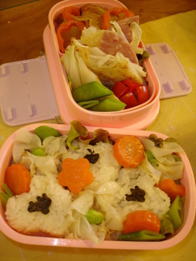 卵アレルギー1歳8ヶ月のお弁当♪