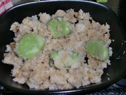 簡単♪ヘルシー★そら豆のしっとりおから。の写真