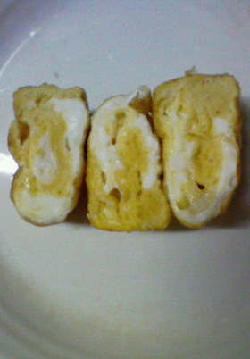 お弁当に♪マヨでふっくら卵焼き♪