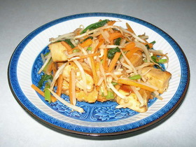 ジューシーチキンのさっぱり野菜あんかけ