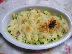 簡単!そら豆とじゃがいものグラタン風☆