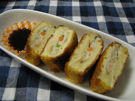 ジューシー高野豆腐フライ