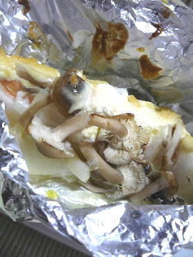 鮭のマヨ味噌ホイル焼き