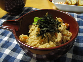 野菜たっぷり鶏五目飯