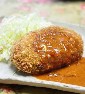 じゃんぼコロッケも失敗なしね