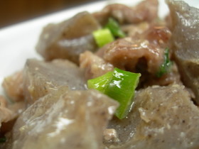 ✿豚肉とこんにゃくの味噌炒め✿