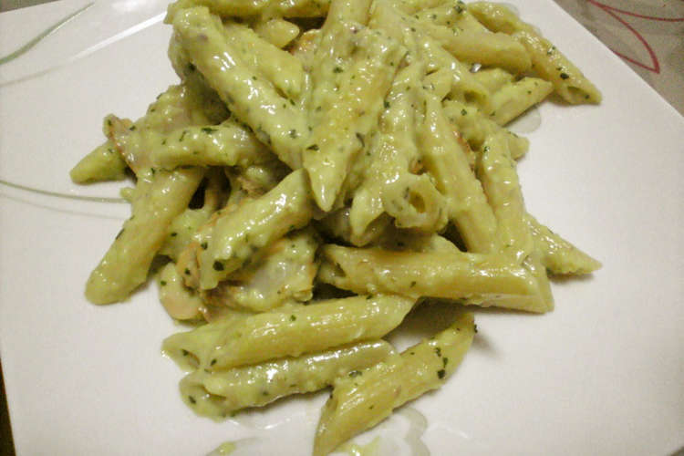 アボカド バジルクリームペンネ レシピ 作り方 By ちびっこぱんだ クックパッド 簡単おいしいみんなのレシピが349万品