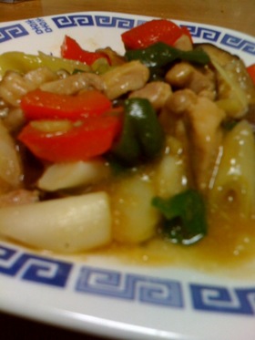 鶏の中華炒め