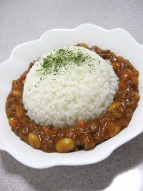 さっぱり仕立て☆ヘルシードライカレー♪