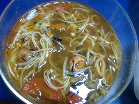 栄養満点☆彡カレーそうめん