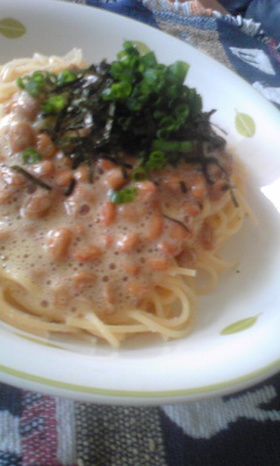 納豆タラコスパゲティー