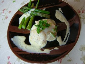 帆立のバターソテー マヨソース
