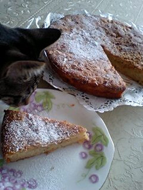 ねこも大好き♡にんじんケーキ