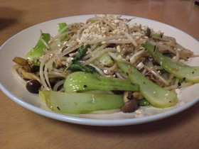 3種野菜のオイスターソース炒め