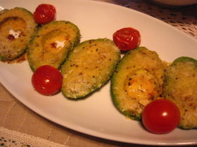 簡単☆美味しい!!アボガドのパン粉焼き