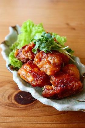 鶏のから揚げ~甘酢ねぎだれ~