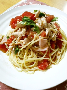 さっぱり♪さわやか♪冷製パスタ♪
