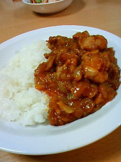 簡単☆美味しい☆トマトチキンカレー