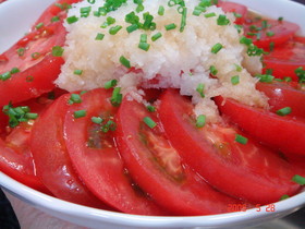 トマトの和風マリネ
