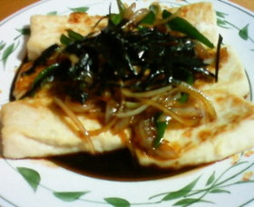 豆腐ソテー ガーリック風味