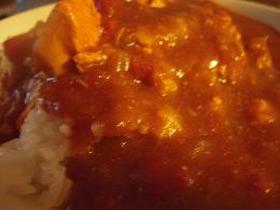 トマトで煮込むタンドリーチキンカレー