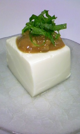 くるみ味噌のせ冷奴★