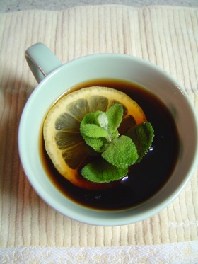 黒蜜レモンミントコーヒー