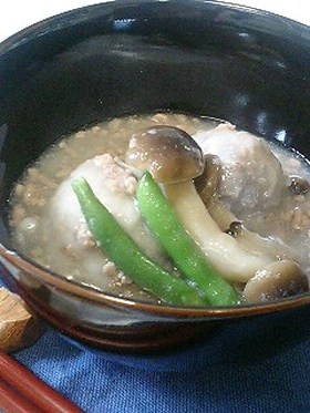 ☆鶏がらスープで里芋のそぼろあんかけ☆
