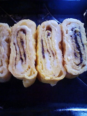 お弁当に♪超簡単オムハヤシ風卵焼き♪
