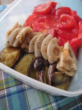 夏野菜のサワー漬け