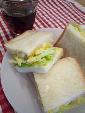 mamaランチ~酢大豆のサンドイッチ~