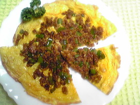 ドライカレーでアレンジ その1 ♪