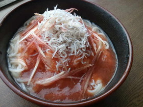 サッパリ☆梅おろし麺