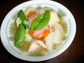 鶏肉と春野菜のポトフ