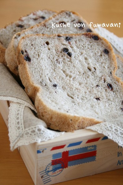早焼き♡HBで♡ベリーフランス食パンの写真