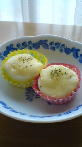 ♪ゆでたまごのマヨチーズ焼き♪