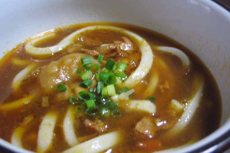 残り物のカレーをリメイク カレーうどん レシピ 作り方 By みぽママン クックパッド 簡単おいしいみんなのレシピが352万品